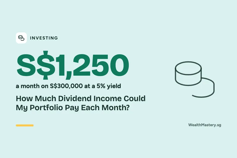 Card showing S$1,250: How Much Dividend Income Could My Portfolio Pay Each Month?